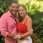 Emilio Pinargote con su esposa, Gabriela.