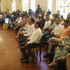 Reunión. Este lunes 01 de abril se dio una cita entre los alcaldes de la provincia del Guayas por parte del Ministerio del Interior para pedir su intervención en seguridad.