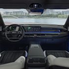 El diseño del EV9 destacó por sus líneas y superficies simples y claras.