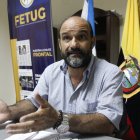 Christian Sarmiento, presidente de la Federación de Transportadores Urbanos del Guayas (Fetug).