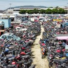 Vista del centro de retención vehicular.