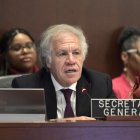 Luis Almagro, secretario general de la Organización de Estados Americanos (OEA).