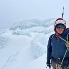 Técnico. Marco Solís es un experimentado montañista que sufrió una avalancha en el Cayambe.