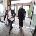 El vicepresidente de la Revolución Ciudadana, Francisco Hidalgo, y la asambleísta Jahaira Urresta acudieron a la Corte.