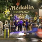 La calle Provenza en el sector de El Poblado, en Medellín (Colombia).