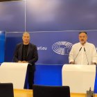 El expresidente se presentó ante Parlamento Europeo para pedir se presione a Ecuador para que conceda salvoconducto a Glas.