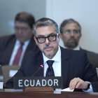 El viceministro de Movilidad Humana de Ecuador, Alejandro Dávalos.