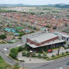 Foto aéres de una zona de La Joya, urbanización de Daule.