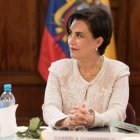 La canciller de Ecuador, Gabriela Sommerfeld.
