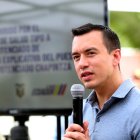 El presidente de la República, Daniel Noboa.