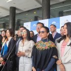 La bancada correísta reiteró que inscribirá formalmente a sus legisladores ante el CNE como oposición política.