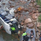 Accidente de la Delegación deportiva de Loja.