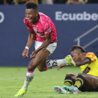 Alexander Bolaños llegó esta temporada a Independiente del Valle