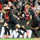 El ecuatoriano Piero Hincapié fue titular los 90 minutos del partido en el que Leverkusen se coronó campeón de la Bundeliga.