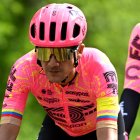 La Locomotora del Carchi volvió, luego de 35 días de estar alejado de las competencias por la caída en la última etapa del Tirreno Adriático.