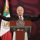 López Obrador, presidente de México.