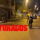 Los agentes policiales realizaron allanamientos en el distrito Portete.