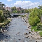 El río Tomebamba fue declarado el estiaje debido al bajo nivel de caudal que registra ante la falta de lluvias.