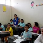 Acto. Una iniciativa lograría brindar 50 becas a niños de la Isla Trinitaria.