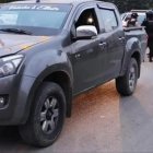 Escena. Los presuntos implicados fueron detenidos en la vía a Caluma.