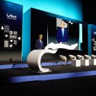 El enviado especial de EEUU para el clima John Kerry durante su intervención  en la Conferencia Our Ocean 2024 en Atenas.