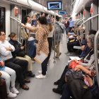 El inconveniente de los usuarios es la falta de aire acondicionado en los trenes del Metro