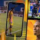 Allen Obando de 17 años, delantero de Barcelona.