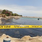 La mancha quedó esparcida en gran parte del área, aledaña al malecón.