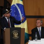 Bogotá. Gustavo Petro, en la apertura de la Feria Internacional del Libro.
