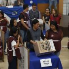 Las Juntas Receptoras del Voto se instalaron en la Delegación Electoral del Guayas a las 7:00.