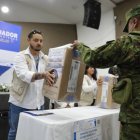 Hoy, 19 de abril de 2024, inició la entrega de paquetes electorales en zonas rurales de Pichincha.