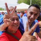 Managua. Uno de los reos liberados este viernes para que vivan en régimen de convivencia familiar en sus hogares.