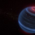 Impresión artística de la enana marrón W1935, situada a 47 años luz de la Tierra.