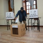Así es el ambiente electoral en el Instituto Nacional Mejía centro de la Ciudad de Quito