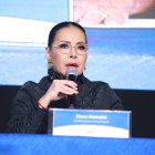 Diana Atamaint, presidenta del CNE.