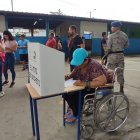 Las personas puedes solicitar el sufragio en una mesa preferente