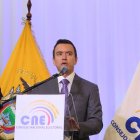 El presidente de la República, Daniel Noboa.