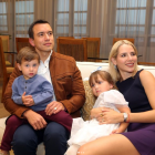 Luego de conocerse las cifras del exit poll, el presidente Daniel Noboa publicó una foto en donde se lo ve junto a su familia.