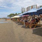 Turismo. Ahora los visitantes van apenas a pasar el día a los hoteles. Los fines de semana, la reserva hotelera no supera el 10 %.