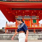 Michela Pincay en Japón.