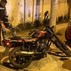 Los dos implicados se movilizaban en una moto.