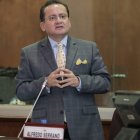 Alfredo Serrano, presidente del PSC, dijo que su partido rompió la alianza con el Gobierno.
