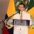 El presidente Daniel Noboa asistió a la sesión solemne por la provincialización de El Oro.