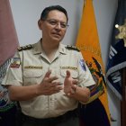 Wilson Pavón, comandante de la Policía del Distrito Metropolitano de Quito.