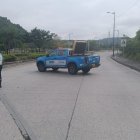 El paso al viaducto está restringido por trabajos de mantenimiento que se realizan en su interior.