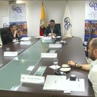 Nicole Bonifaz ni Johanna Verdezoto estuvieron en el pleno de forma presencial.