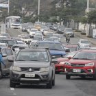 Situación. La avenida Las Aguas registra una alta demanda vehicular.