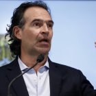 El alcalde de Medellín, Federico Gutiérrez, durante una acto público reciente.