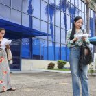 Queja. Los ciudadanos se acercaron a las oficinas de CNEL para exigir una aclaración de por qué sus planillas han registrado aumentos desmedidos en sus valores a pagar.