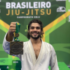 Jiu Jitsu. Diego Ordóñez consiguió bronce para Ecuador en el Brasileiro.